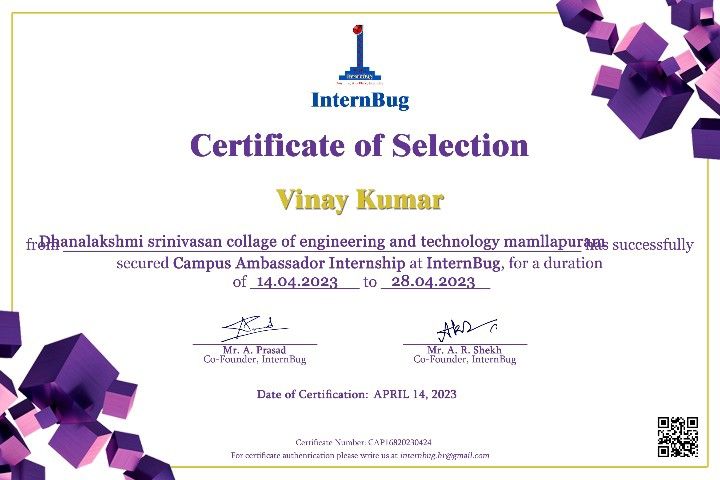 Certificate 2